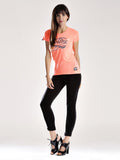 Superdry Self Design Women's Round Neck T-Shirt