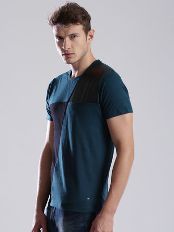 Wrogn Solid Men's Round Neck T-Shirt