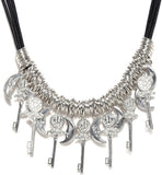 DressBerry Enamel Plated Metal Necklace