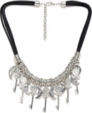 DressBerry Enamel Plated Metal Necklace