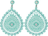 Taj Pearl Designer  K Alloy Drop Earring