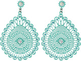 Taj Pearl Designer  K Alloy Drop Earring