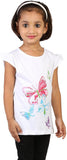 My Little Joy Casual Short Sleeve Printed Girl's Top