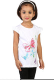 My Little Joy Casual Short Sleeve Printed Girl's Top