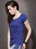 Roadster Casual Short Sleeve Printed Women's Top