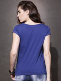 Roadster Casual Short Sleeve Printed Women's Top