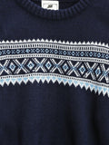 YK Self Design Round Neck Casual Boy's Sweater