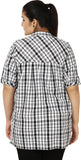 Eves Pret A Porter Women's Checkered Casual Shirt