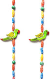 PURBI CRAFTS WOODEN BEADS HANDICRAFT HANGING Showpiece  -  140 cm