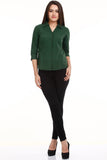 Mustard Women's Solid Casual Shirt
