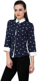 Aardee Women's Printed Casual Shirt