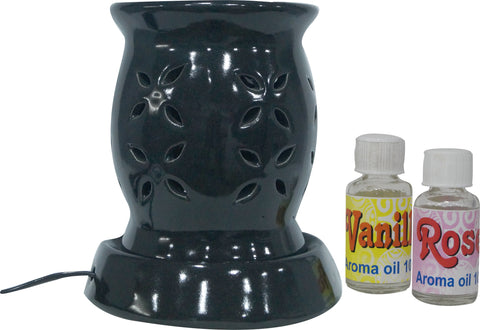 Asian Aura Electric Burner Rose, Vanilla Liquid Air Freshener