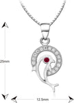 Aria Rhodium Sterling Silver Pendant