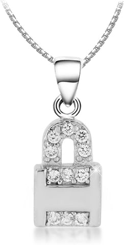 Aria Rhodium Sterling Silver Pendant