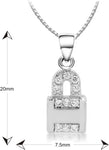 Aria Rhodium Sterling Silver Pendant