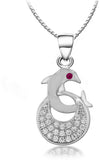 Aria Rhodium Sterling Silver Pendant