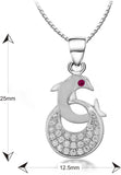 Aria Rhodium Sterling Silver Pendant