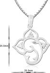 Aria Rhodium Sterling Silver Pendant