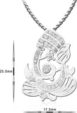 Aria Rhodium Sterling Silver Pendant