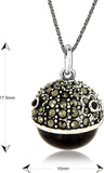 Aria Rhodium Sterling Silver Pendant