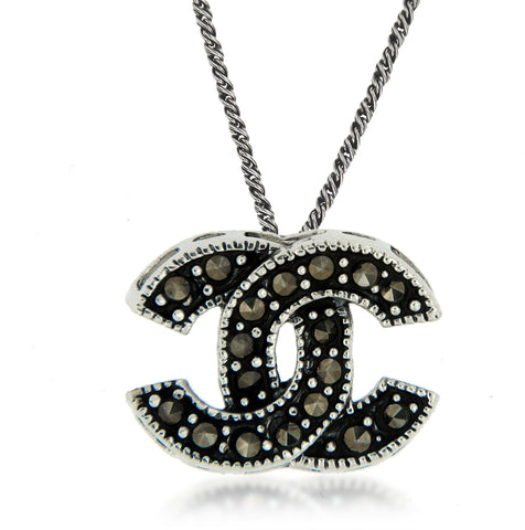 Aria Rhodium Sterling Silver Pendant