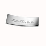 Aria Rhodium Sterling Silver Pendant