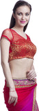 ABIDA V-Neck Women's Blouse