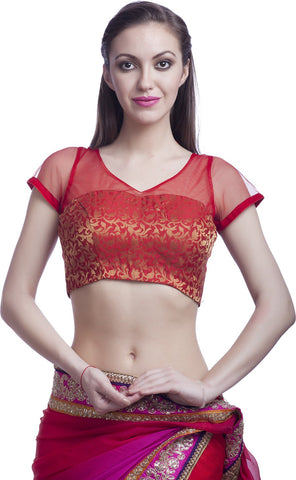 ABIDA V-Neck Women's Blouse