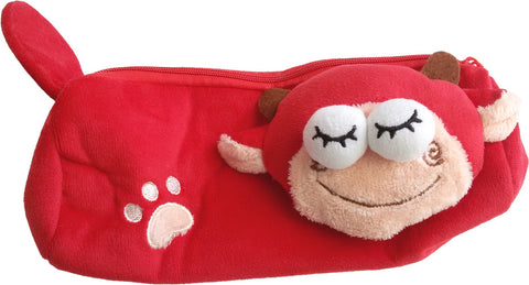 Abhika Studio Cute Pattern Animal Art Cloth Pencil Box
