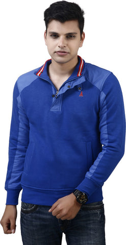 Absurd Full Sleeve Solid Men's Sweatshirt
