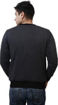 Absurd Full Sleeve Solid Men's Reversible Sweatshirt