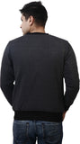 Absurd Full Sleeve Solid Men's Reversible Sweatshirt