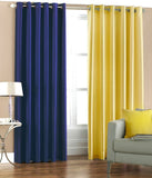 Aroma Comfort Polyester Multicolor Plain Eyelet Window Curtain