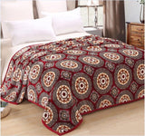 Home Originals Abstract, Geometric Double Blanket Multicolor