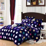 Home Originals Polka, Abstract Double Blanket Multicolor