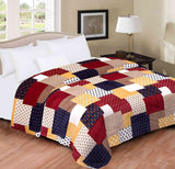 Home Originals Abstract, Abstract Double Blanket Multicolor