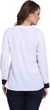 DeDe'S Women's Solid Casual Shirt