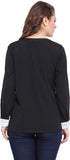 DeDe'S Women's Solid Casual Shirt