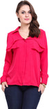 DeDe'S Women's Solid Casual Shirt