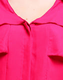 DeDe'S Women's Solid Casual Shirt