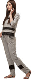 THELABELLIFE.com Casual Full Sleeve Solid Women's Grey, Black Top