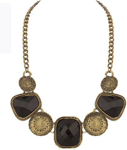 Voylla Rhodium Plated Alloy Necklace