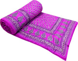 Rajlaxmi Checkered Single Quilts & Comforters Multicolor