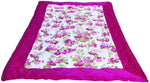 Artisan Creation Floral Single Quilts & Comforters White