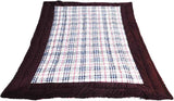 Artisan Creation Checkered Single Quilts & Comforters Brown
