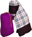 Artisan Creation Checkered Single Quilts & Comforters Brown