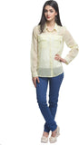 Oxolloxo Women's Solid Casual Shirt