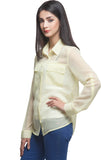 Oxolloxo Women's Solid Casual Shirt