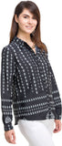 Oxolloxo Women's Printed Casual Shirt