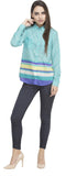Oxolloxo Women's Geometric Print Casual Shirt